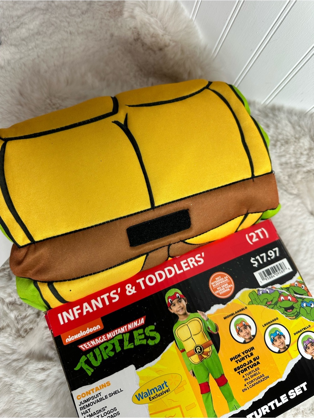 Rubies Teenage Mutant Ninja Turtles Infant and Toddlers Costume. 2T - Picture 4 of 13